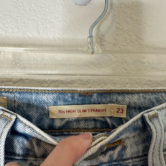 Levi’s 70’s High Slim Straight Size 23 - Picture 4 of 5